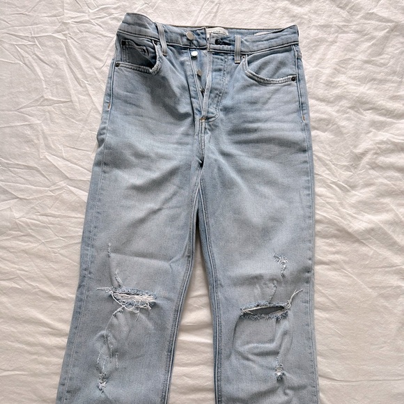 Arlo High Rise Straight Ripped size 27 - Picture 1 of 3